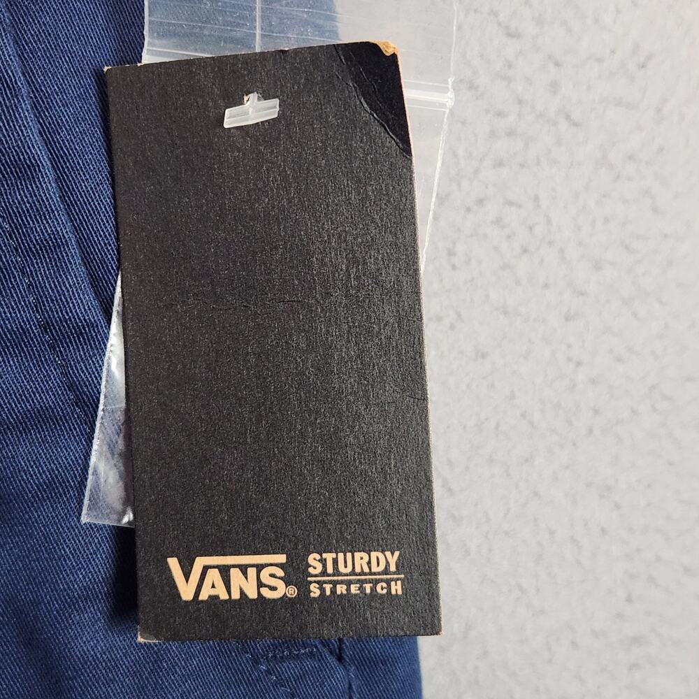 VANS Shorts Mens 32 Blue Sturdy Stretch Pockets Activewear Golf Hiking NWT - Picture 7 of 16